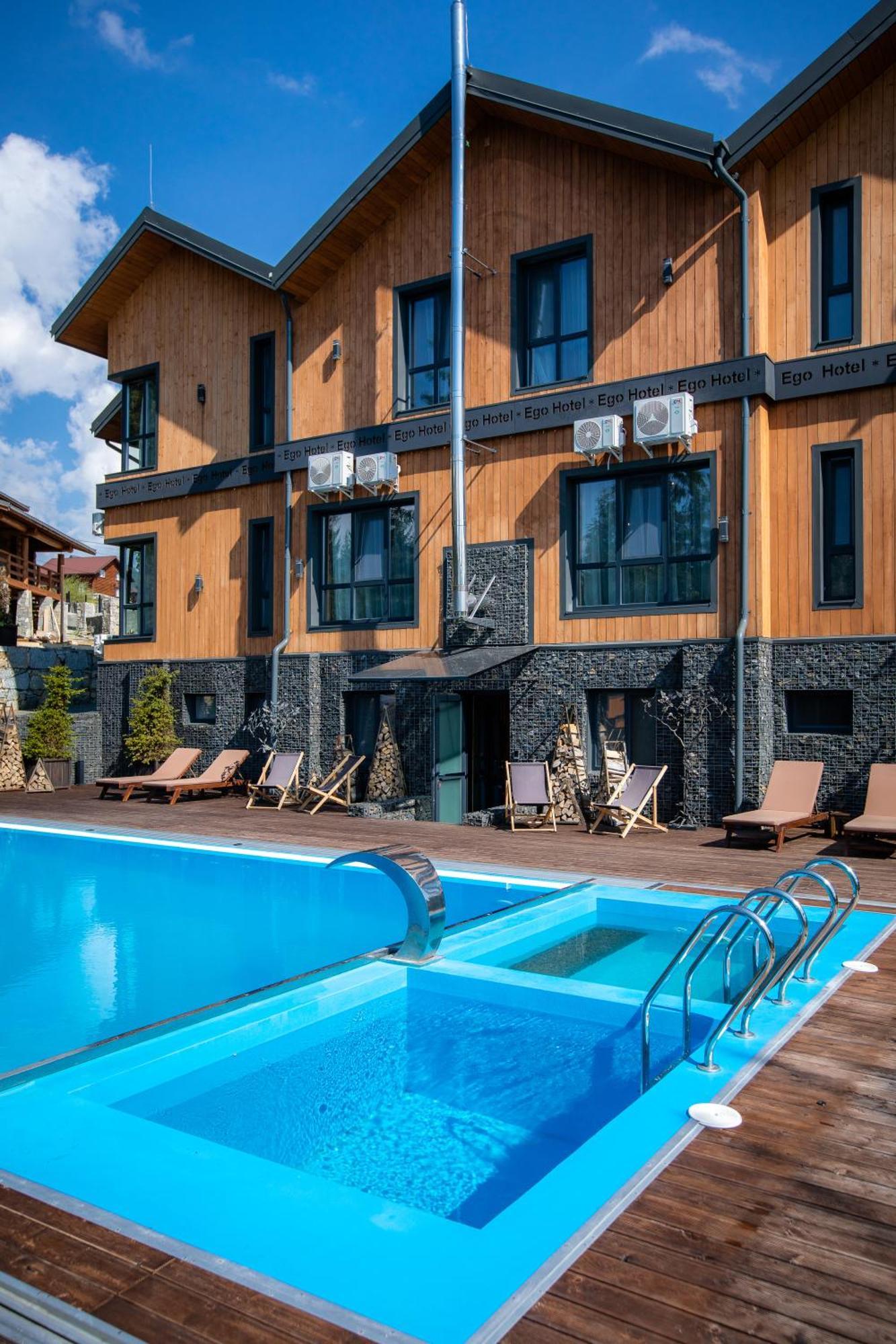 Ego Hotel Буковель Yablunytsya Exterior photo